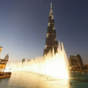 Dubai Fountain Show and Lake Ride