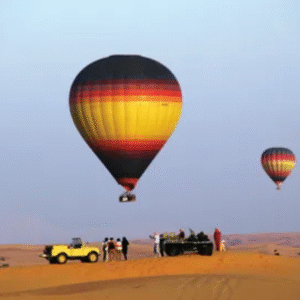 Exotic Sunrise with Balloon Flights From Abu Dhabi